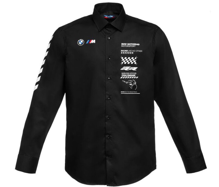 BMW Motorrad Μακρυμάνικο Πουκάμισο Race Team Ανδρικό Μαύρο ΕΝΔΥΣΗ